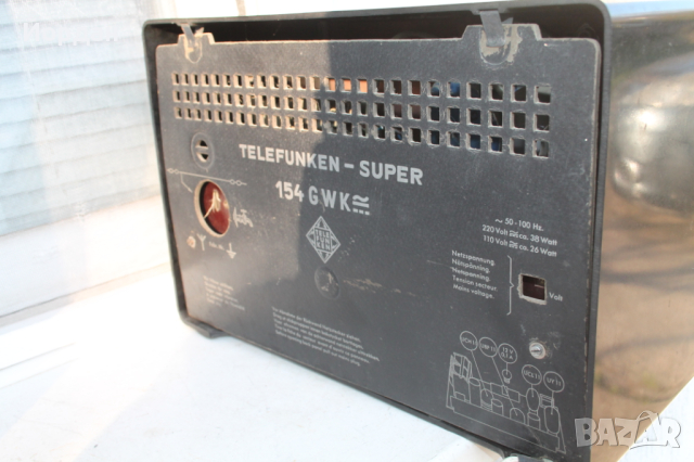 Радио ''Telefunken 154 GWK", снимка 8 - Радиокасетофони, транзистори - 44898340
