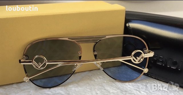 Fendi 2020 дамски слънчеви очила унисекс мъжки, снимка 9 - Слънчеви и диоптрични очила - 28347709