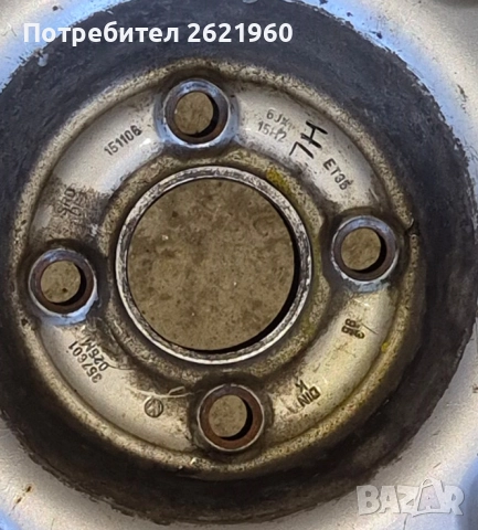 Гуми и джанти 15 цола за VW Passat, снимка 4 - Гуми и джанти - 52413694