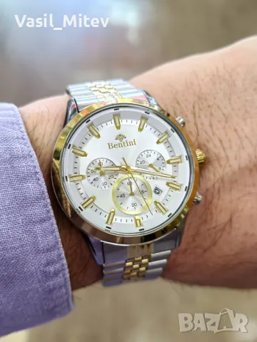 Нов мъжки часовник BENTINI, снимка 3 - Мъжки - 49869836