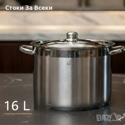 Неръждаема тенджера MERCURY HAUS COSMO PREMIUM - 7 размера, снимка 7 - Съдове за готвене - 52194008