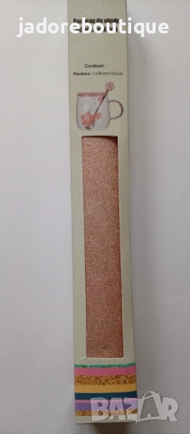 Самозалепващо фолио с брокат - зелено, синьо, розово, снимка 3 - Други - 50173601