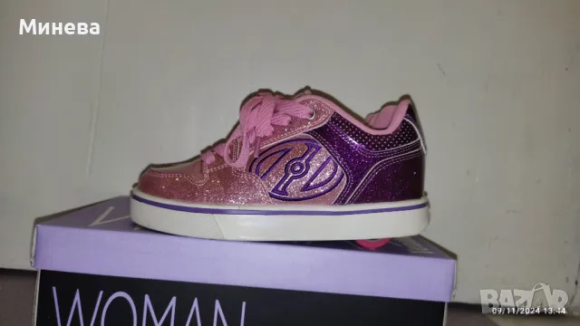 Обувки с колелца HEELYS , снимка 5 - Детски маратонки - 47902492