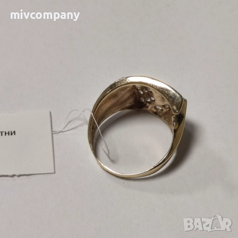 Златен пръстен 4.64гр., снимка 3 - Пръстени - 51977308