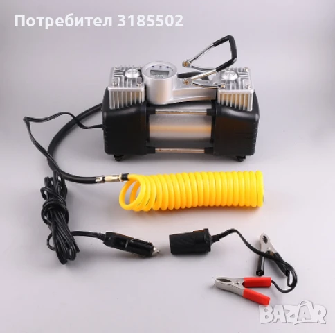 Комплект “Пътна помощ” – компресор за гуми с маркуч за въздух и инструменти  2ц. 12V, снимка 5 - Аксесоари и консумативи - 50884674
