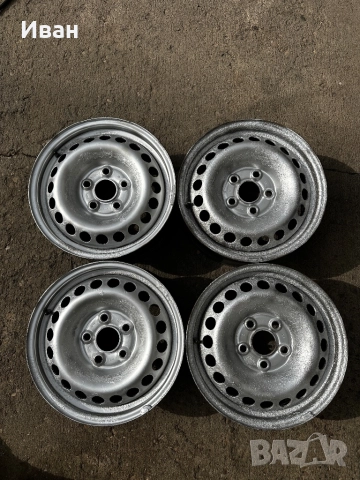 4бр. ОЕМ железни джанти 16” VW Transporter T5 T6 Транспортер