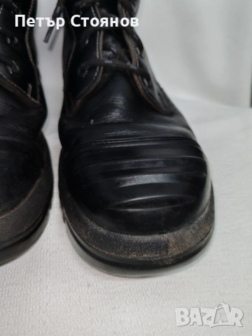 Здрави и удобни мъжки предпазни боти от естествена кожа GOLIATH №44, снимка 4 - Мъжки боти - 52077543