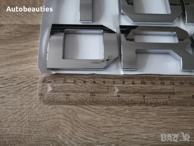 сребриста емблема надпис Toyota Tundra, снимка 4 - Аксесоари и консумативи - 50519102