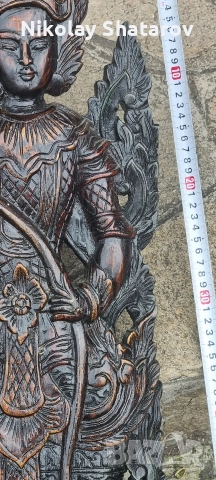 скулптура, пано дърворезба , снимка 3 - Пана - 52863684