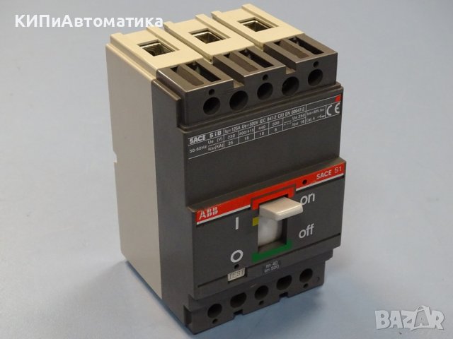 автоматичен прекъсвач ABB Sace Isomax S1 B125 Circuit Breaker, снимка 2 - Резервни части за машини - 37523176