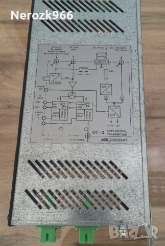 оптичен предавател Catv optical trаnsmitter t0-2 , снимка 2 - Друга електроника - 36960488
