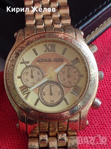 Мъжки часовник MICHAEL KORS STAINLESS STEEL BACK интересен модел 38019