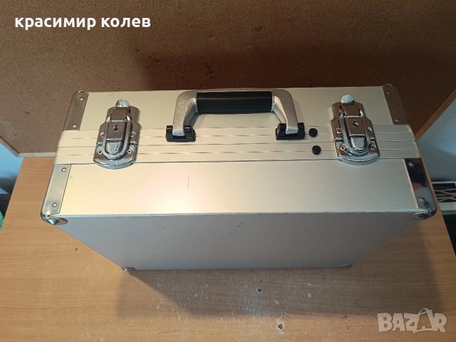 немски алуминиев  куфар, снимка 2 - Куфари с инструменти - 51460492