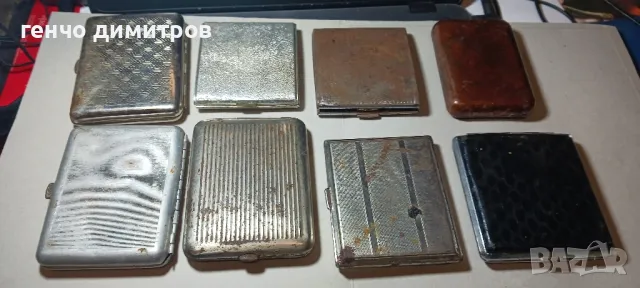лот стари табакери , снимка 1
