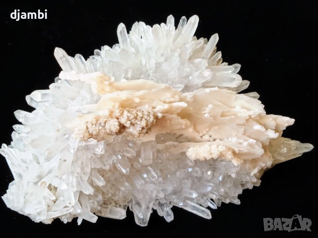 № 76, Кварц, Планински кристал,Кварцова друза,Quartz Bulgaria,BGminerals,, снимка 5 - Декорация за дома - 44115514