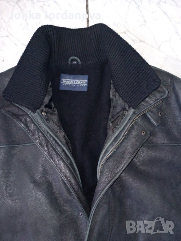 Кожено яке-естествена кожа, размер XL, снимка 7 - Якета - 43644267