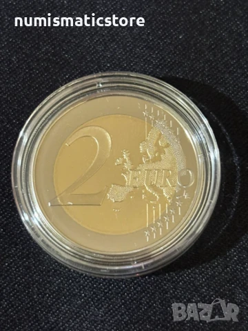 Монако 2016 – 2 евро - 150 години от основаването на Монте Карло PROOF, снимка 5 - Нумизматика и бонистика - 50865695