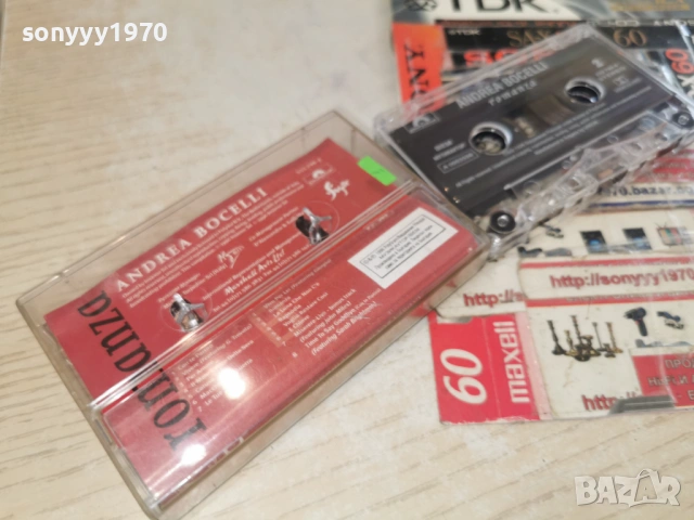 ANDREA BOCELLI-ORIGINAL TAPE 1602261622, снимка 8 - Аудио касети - 53497041
