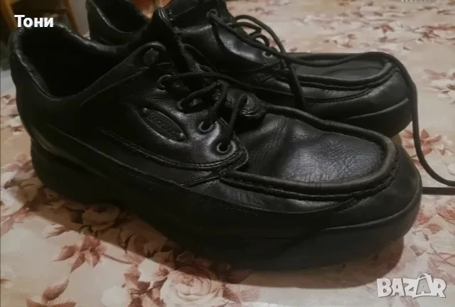 VIBRAM ROCKPORT Оригинал Мъжки Обувки Изцяло от Естествена Кожа 43, снимка 10 - Ежедневни обувки - 52793030