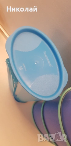 4 контейнера Tupperware , снимка 4 - Кутии за храна - 53225713