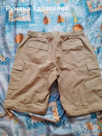 Бежови къси панталони, снимка 2 - Къси панталони - 28014776
