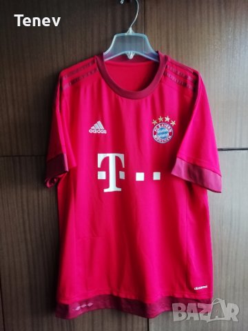 Bayern Munich Robert Lewandowski Adidas оригинална фланелка тениска Левандовски размер L, снимка 2 - Тениски - 38840278