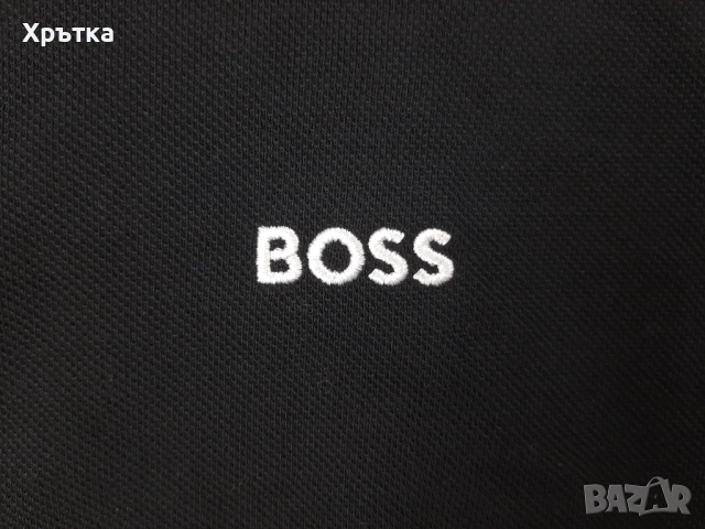 Hugo Boss Paddy - Оригинална мъжка тениска с яка размер L, снимка 6 - Тениски - 53306237