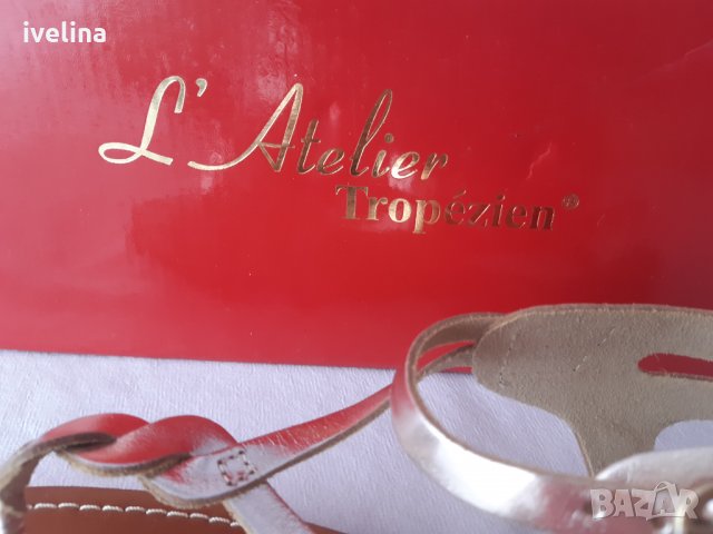 I Atelier tropezienne №37 естест.кожа Нови, снимка 8 - Сандали - 33340328