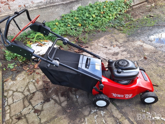 Косачка Tecumseh 6к.с. самоходна мулчираща с кош алуминиева, снимка 6 - Градинска техника - 52379317