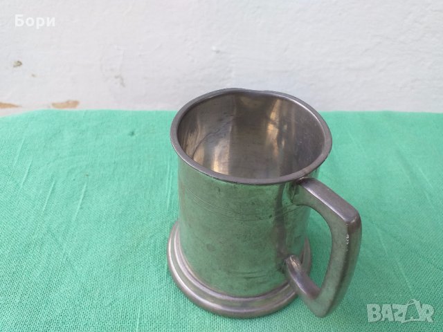 Английска метална чаша, снимка 3 - Други ценни предмети - 29077299