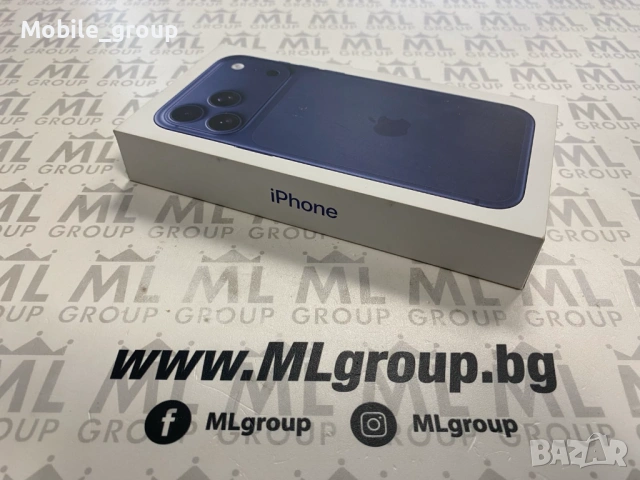 #MLgroup предлага iPhone 17 Pro Max 256GB Blue 100%, втора употреба, снимка 5 - Apple iPhone - 53272530