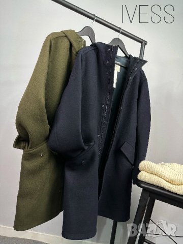 MANGO мъжко вълнено палто / балтон , снимка 6 - Палта - 43725597