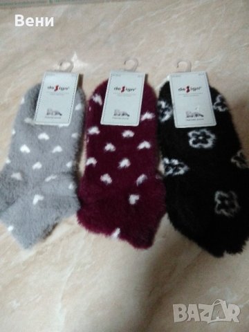Дамски меки, нежни и топли зимни чорапи норка, снимка 7 - Дамски чорапи - 43523897