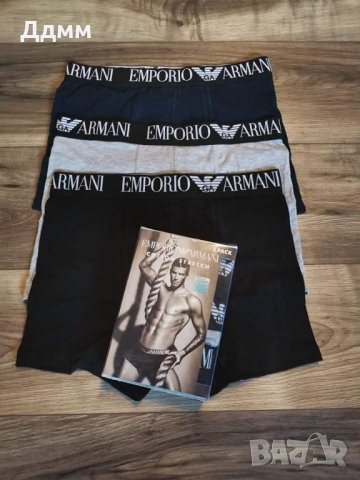 Мъжки памучни боксерки Armani Under Tommy Calvin , снимка 1