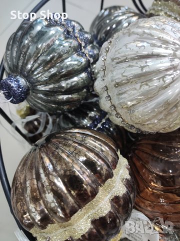 Стъклени коледни топки , снимка 6 - Декорация за дома - 42992371