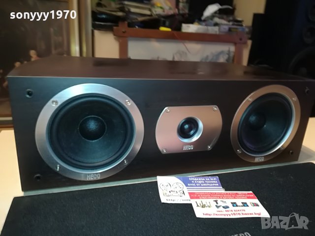 heco-BIG CENTER-48х27х16см-внос germany 2007212122, снимка 2 - Тонколони - 33579836