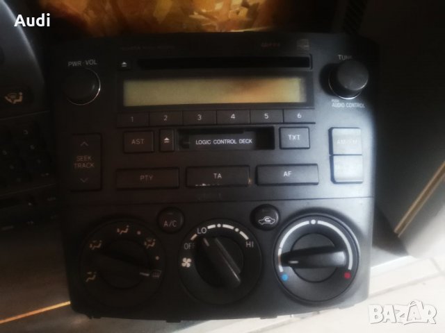 Радио 6 Cd Changer Toyota Avensis с конзолата за управлението на климатика 