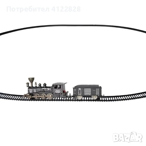 Класически ретро влак с релси 16 части , снимка 3 - Влакчета, самолети, хеликоптери - 50946577
