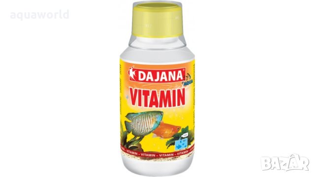 "Безплатна доставка" Dajana Pet Vitamin 100 мл , снимка 1 - Оборудване за аквариуми - 32958134