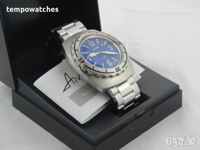 ВОСТОК АМФИБИЯ АВТОМАТИЧЕН ref: 90081А, снимка 4 - Мъжки - 53128702