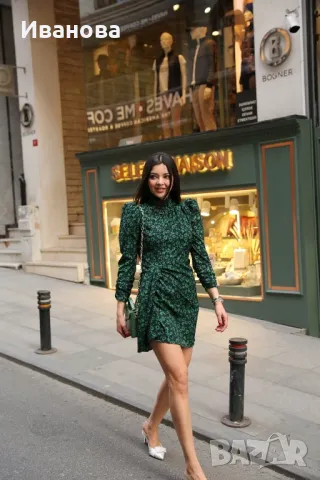 Елегантна дамска рокля ZARA, снимка 2 - Рокли - 49603347