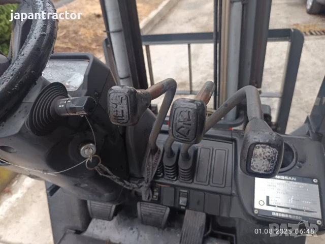 Мотокар Nissan НОВ ВНОС ГАЗОКАР , ИЗРАВНИТЕЛ 4 МЕТРА, снимка 5 - Индустриална техника - 51210105