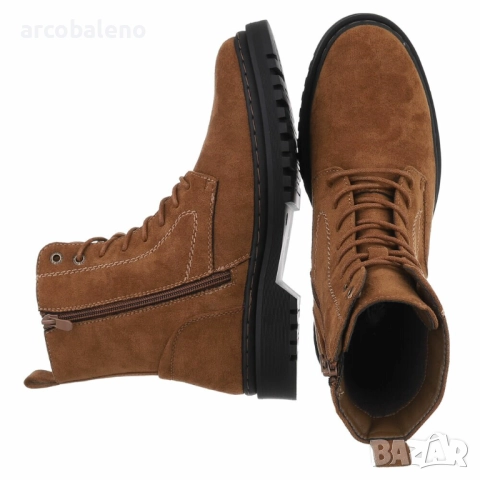 Мъжки боти до глезена, 2цвята , снимка 3 - Мъжки боти - 51749834