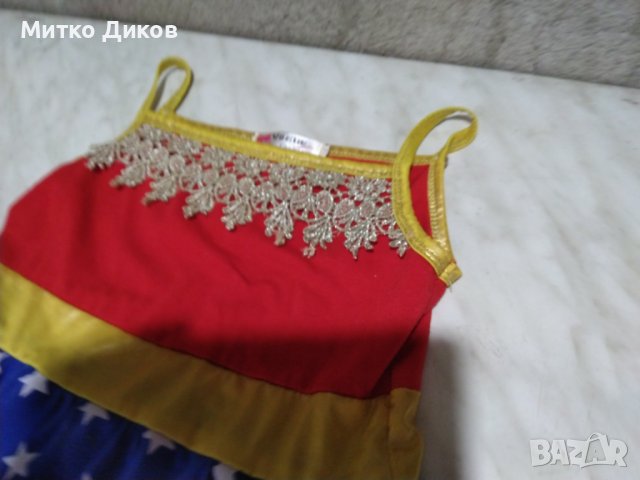 Детска рокля принцеса карнавална Вог фейшън 110см нова, снимка 6 - Детски рокли и поли - 44012786