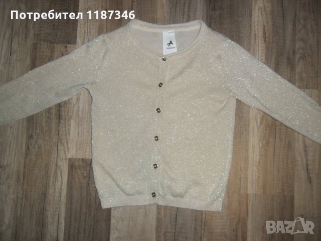 блузка/жилетка с копчета 110 размер, снимка 1 - Детски Блузи и туники - 33466290