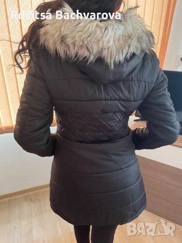 Черно шушляково яке, размер Л, снимка 9 - Якета - 38896048