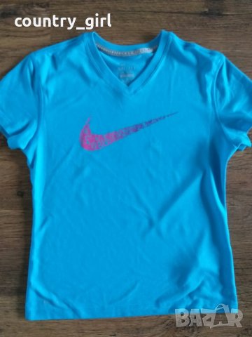 Nike Dri-FIT - страхотна юношеска тениска КАТО НОВА, снимка 3 - Детски тениски и потници - 26302111