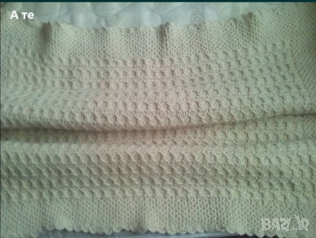 Бебешко плетено одеяло, снимка 4 - Спално бельо - 38140844
