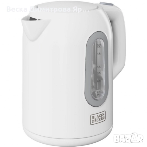 Електрическа кана Black+Decker BXKE2204E 2200W, 1.7L, снимка 2 - Кани - 51664646