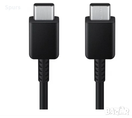 Оригинално зарядно устройство Samsung EP-TA800EBE + DA705BBE Бързо зареждане 25W USB-C USB-C кабел , снимка 2 - Резервни части за телефони - 53048406